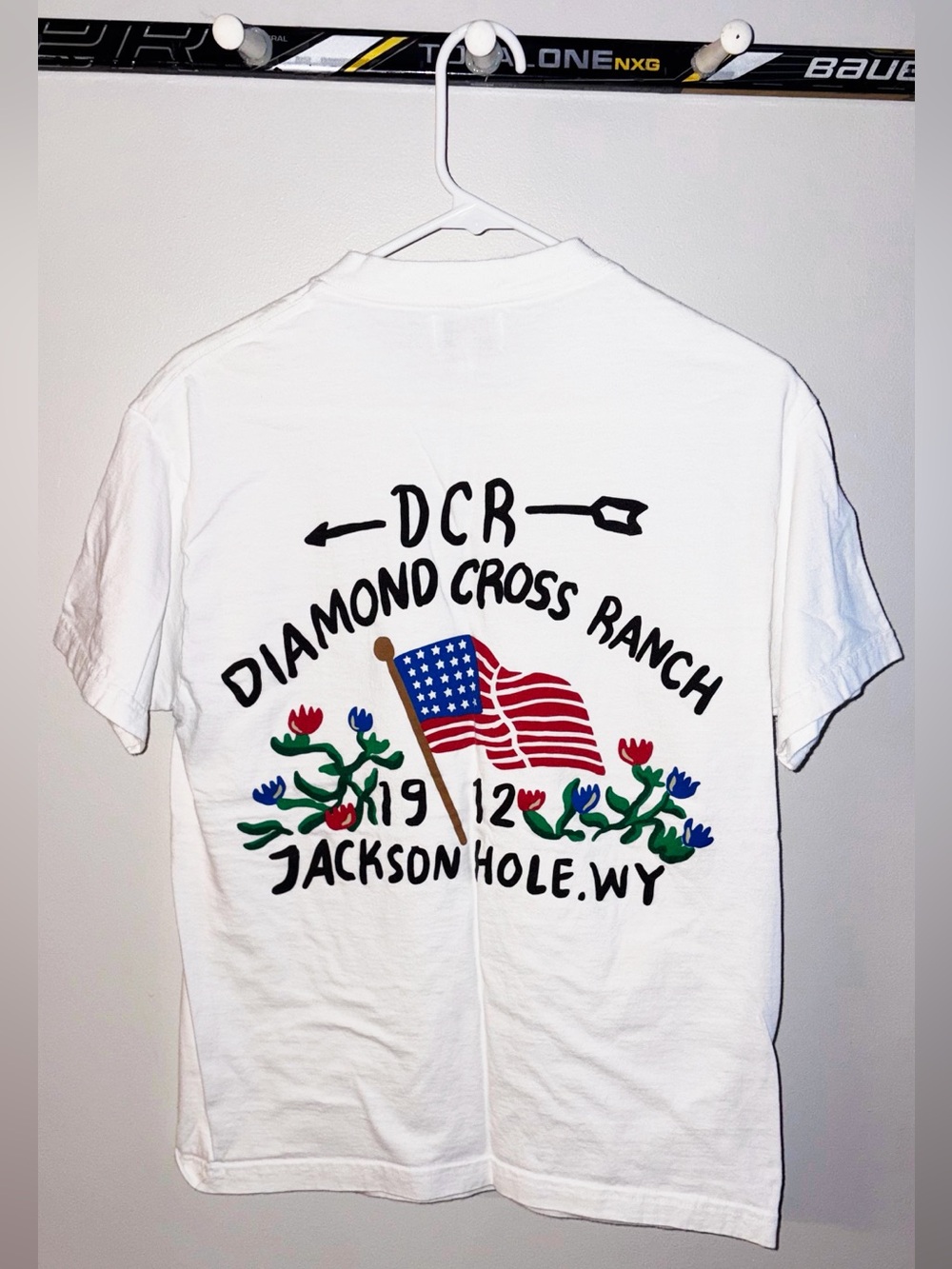 Diamond Cross Ranch American Arrow Shirt, White